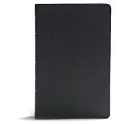 KJV Giant Print Reference Bible, Black Genuine Leather: Red Letter, Ribbon Marker, Smythe-Sewn, Two-Column Text, Concordance, Presentation Page, Full-Color Maps, Easy-To-Read Font Size