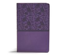 KJV Giant Print Reference Bible, Purple LeatherTouch: Red Letter, Ribbon Marker, Smythe-Sewn, Two-Column Text, Concordance, Presentation Page, Full-Color Maps, Easy-To-Read Font Size