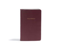 KJV Gift and Award Bible, Burgundy Imitation Leather by Holma... - 9781535990905