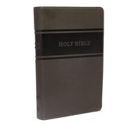 KJV Holy Bible: Deluxe Gift, Gray Leathersoft, Red Letter, Comfort Print: King James Version: Holy Bible, King James Version