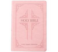 KJV Holy Bible Giant Print Blush by BroadStreet Publishing | Paperback | 2025