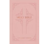 KJV Holy Bible Giant Print Blush Paperback Book