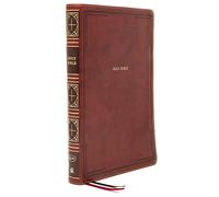 KJV Holy Bible: Giant Print Thinline Bible, Brown Leathersoft, Red Letter, Comfort Print: King James Version: Holy Bible, King James Version