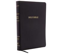 KJV Holy Bible: Giant Print with 53,000 Cross References, Black Bonded Leather, Red Letter, Comfort Print (Thumb Indexed): King James Version: Holy Bible, King James Version