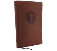 KJV Holy Bible: Giant Print with 53,000 Cross References, Brown Leathersoft, Red Letter, Comfort Print: King James Version: Holy Bible, King James Version