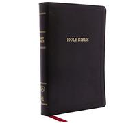 KJV Holy Bible: Giant Print with 53,000 Cross References, Deluxe Black Leathersoft, Red Letter, Comfort Print (Thumb Indexed): King James Version: Holy Bible, King James Version