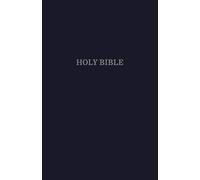 KJV Holy Bible: Gift and Award, Blue Leather-Look, Red L (Paperback) (US IMPORT)