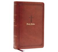 KJV Holy Bible: Large Print Single-Column with 43,000 End-of-Verse Cross References, Brown Leathersoft, Personal Size, Red Letter, Comfort Print: King James Version: Holy Bible, King James Version