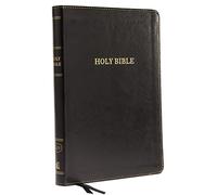 KJV Holy Bible: Large Print Thinline, Black Leathersoft, Red Letter, Comfort Print: King James Version