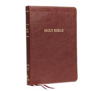 KJV Holy Bible: Large Print Thinline, Burgundy Leathersoft, Red Letter, Comfort Print (Thumb Indexed): King James Version: Holy Bible, King James Version