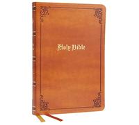 KJV Holy Bible: Large Print Thinline, Tan Leathersoft, Red Letter, Comfort Print: King James Version: Holy Bible, King James Version (Vintage)