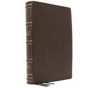 KJV Holy Bible: Large Print Verse-by-Verse with Cross References, Brown Genuine Leather, Comfort Print: King James Version (Maclaren Series): Holy Bible, King James Version