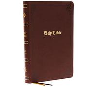 KJV Holy Bible: Large Print with 53,000 Center-Column Cross References, Brown Bonded Leather, Red Letter, Comfort Print: King James Version: Holy Bible, King James Version