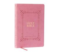 KJV Holy Bible: Large Print with 53,000 Center-Column Cross References, Pink Leathersoft, Red Letter, Comfort Print (Thumb Indexed): King James ... Reference, Red Letter, Comfort Print