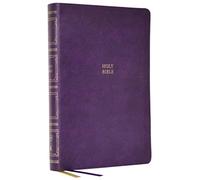 KJV Holy Bible: Paragraph-style Large Print Thinline with 43,000 Cross References, Purple Leathersoft, Red Letter, Comfort Print: King James Version: Holy Bible, King James Version