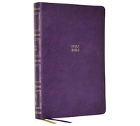 KJV Holy Bible: Paragraph-style Large Print Thinline with 43,000 Cross References, Purple Leathersoft, Red Letter, Comfort Print (Thumb Indexed): King James Version: Holy Bible, King James Version
