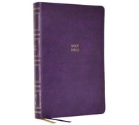 KJV Holy Bible: Paragraph-style Large Print Thinline with 43,000 Cross References, Purple Leathersoft, Red Letter, Comfort Print: King James Version