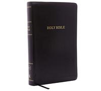 KJV Holy Bible: Personal Size Giant Print with 43,000 Cross References, Black Leather-Look, Red Letter, Comfort Print: King James Version: Holy Bible, King James Version