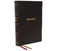 KJV Holy Bible: Super Giant Print with 43,000 Cross References, Brown Bonded Leather, Red Letter, Comfort Print (Thumb Indexed): King James Version