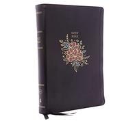 KJV Holy Bible: Super Giant Print with 43,000 Cross References, Deluxe Black Floral Leathersoft, Red Letter, Comfort Print (Thumb Indexed): King James Version: Holy Bible, King James Version