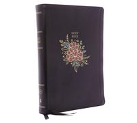 KJV Holy Bible: Super Giant Print with 43,000 Cross References, Deluxe Black Floral Leathersoft, Red Letter, Comfort Print: King James Version