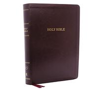 KJV Holy Bible: Super Giant Print with 43,000 Cross References, Deluxe Burgundy Leathersoft, Red Letter, Comfort Print (Thumb Indexed): King James Version