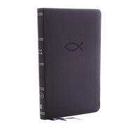 King James Version – KJV Holy Bible – Thinline Youth Edition – Gray Leathersoft, Red Letter