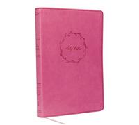 KJV Holy Bible: Value Large Print Thinline, Pink Leathersoft, Red Letter, Comfort Print: Holy Bible, King James Version