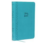 KJV Holy Bible: Value Large Print Thinline, Teal Leathersoft, Red Letter, Comfort Print: King James Version: Holy Bible, King James Version