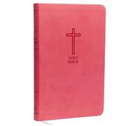 KJV Holy Bible: Value Thinline, Pink Leathersoft, Red Letter, Comfort Print: King James Version: Holy Bible, King James Version