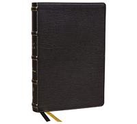 KJV Holy Bible with Apocrypha and 73,000 Center-Column Cross References, Black Genuine Leather, Red Letter, Comfort Print: King James Version