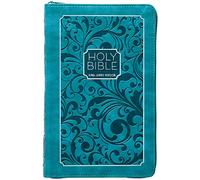KJV Holy Bible Zip Turquoise: King James Version, Turquoise, Zip