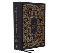 KJV, Journal the Word Bible, Hardcover, Black, Red Letter, Comfort Print: Reflect, Journal, or Create Art Next to Your Favorite Verses
