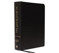 KJV Journal the Word Bible, Reflect, Journal or Create Art Next to Your Favorite Verses (Black Hardcover, Red Letter, Comfort Print: King James Version Holy Bible)