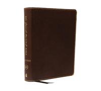 KJV Journal the Word Bible: Reflect, Journal or Create Art Next to Your Favorite Verses (Brown Bonded Leather, Red Letter, Comfort Print: King James Version Holy Bible)