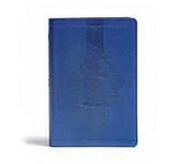KJV Kids Bible, Royal Blue LeatherTouch, Red Letter, Presentation Page, Study Helps for Children, Full-Color Inserts and Maps, Easy-to-Read Bible MCM ... Version, Kids Bible, Royal Blue Leathertouch