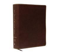 KJV Large Print Bible, Journal the Word, Reflect, Journal or Create Art Next to Your Favorite Verses (Brown Bonded Leather, Red Letter, Comfort Print: King James Version)
