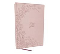 KJV Large Print Bible, Journal the Word: Reflect, Journal or Create Art Next to Your Favorite Verses (Pink Cloth over Board, Red Letter, Comfort Print: King James Version)