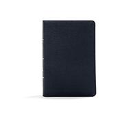 KJV Large Print Compact Reference Bible, Black Leathertouch: King James Version, Black Leathertouch, Reference Bible
