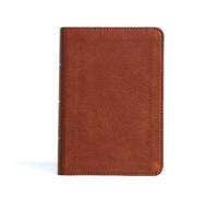 KJV Large Print Compact Reference Bible, Burnt Sienna - 9781430082675