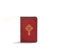 KJV Large Print Compact Reference Bible, Celtic Cross Crimson LeatherTouch: King James Version, Crimson Leathertouch, Celtic Cross Design, Reference