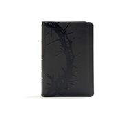 KJV Large Print Compact Reference Bible, Charcoal Leathertouch: King James Version, Large Print, Compact, Reference, Charcoal, Leathertouch