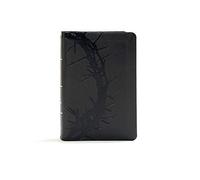 KJV Large Print Compact Reference Bible, Charcoal Leathertouch.by Staff New<|