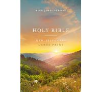 KJV Large Print Outreach New Testament Bible, Scenic Softcover, Comfort Print: King James Version Outreach New Testament, Comfort Print