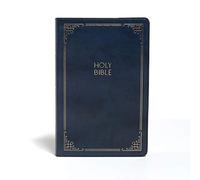 KJV Large Print Personal Size Reference Bible, Navy: King James Version, Navy, Leathertouch, Large Print Personal Size Reference