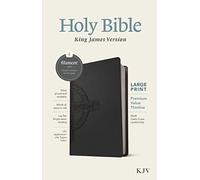 KJV Large Print Premium Value Thinline Bible, Filament Enabled Edition (Red Letter, Leatherlike, Black Celtic Cross): King James Version, Black Celtic ... Thinline Reference, Filament Enabled