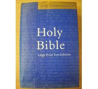 KJV Large Print Text Bible, KJ650:T: (Large type / large print edition)