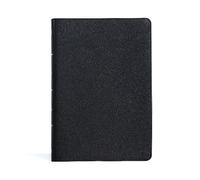 KJV Large Print Thinline Bible, Black, Indexed: King James Version, Thinline Bible, Black, Genuine Leather