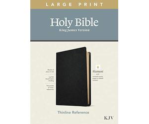 KJV Large Print Thinline Reference Bible, Filament Enabled E: Includes Free Access to the Filament Bible App Delivering Study Notes, Devotionals, Worship Music, and Video