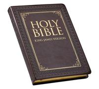 KJV Large Print Thumb Index Edition: Brown